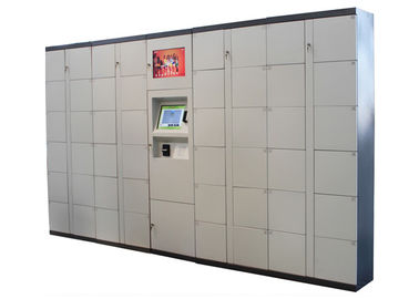 Cacifos de armazenamento eletrônicos espertos 100 do metal de Digitas da torção do código de barras RFID do supermercado - 240V