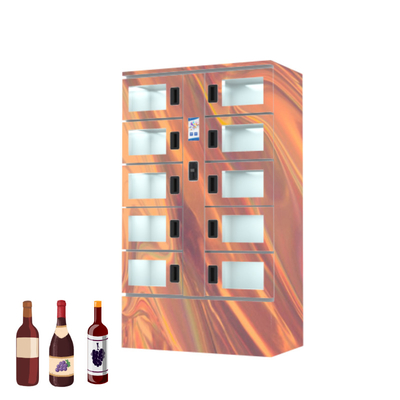 Winnsen garrafa de vinho armário refrigerado 24 horas inteligente com portas personalizadas