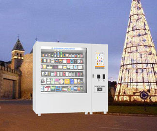 Máquina de venda automática do mercado do canal ajustável mini, quiosque vendendo farmacêutico