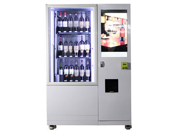 Máquina de venda automática do vinho da garrafa do transporte de correia do hotel com lugar do sistema do elevador em público