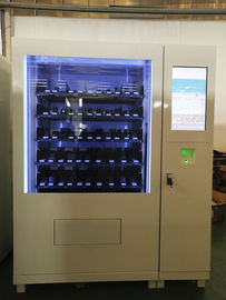 Quiosque das máquinas de venda automática do alimento de petisco da água fria com pagamento com cartão de crédito de Bill da moeda