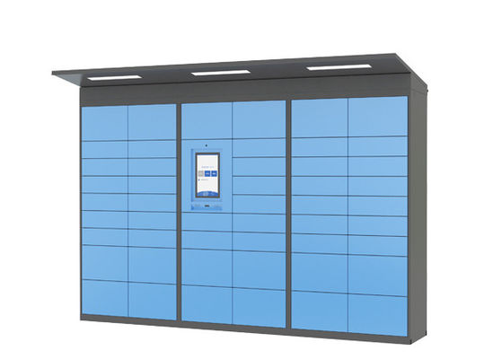 OEM / OEM eletrônicos exteriores do cacifo da porta do armário de armazenamento da bagagem do código de barras